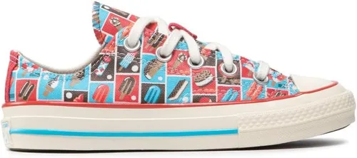 Miniatura 2 de Converse Youth Chuck 70 Ox Frozen Treats Soft RedBaltic BlueEgret A00519F
