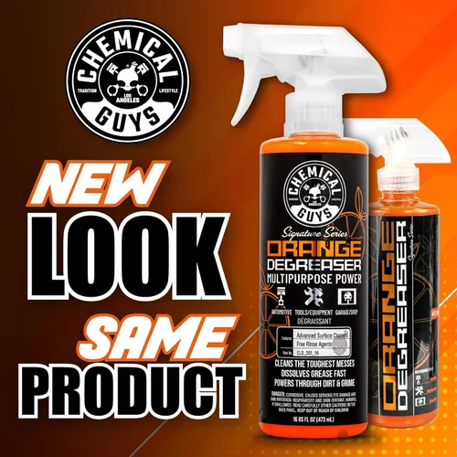 Miniatura 8 de Chemical Guys CLD_203_16 Signature Series Limpiador de ruedas, azul, 16 onzas con desengrasante naranja Signature Series, 16 onzas con limpiador