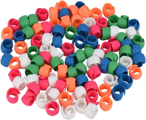 Miniatura 8 de Simthread 20 piezas Soportes de Hilo Mejorados/Abrazaderas de Carrete Compatibles con carretes más grandes - Mantiene el Carrete de Hilo Limpio y 20