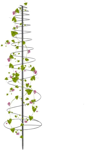 Enrejado para plantas trepadoras al aire libre, 73 pulgadas de alto, enrejado de metal para jardín, para verduras, flores, plantas, soporte de vid