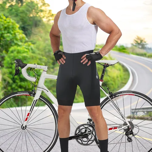 Miniatura 108 de sponeed Pantalones cortos de ciclismo para hombre, pantalones acolchados para ciclismo, ropa de ciclismo