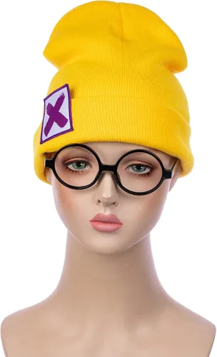 Miniatura 2 de Crazyrimcos Killjoy - Gorro de cosplay para cosplay accesorios de punto ropa de regalo colección para fanáticos