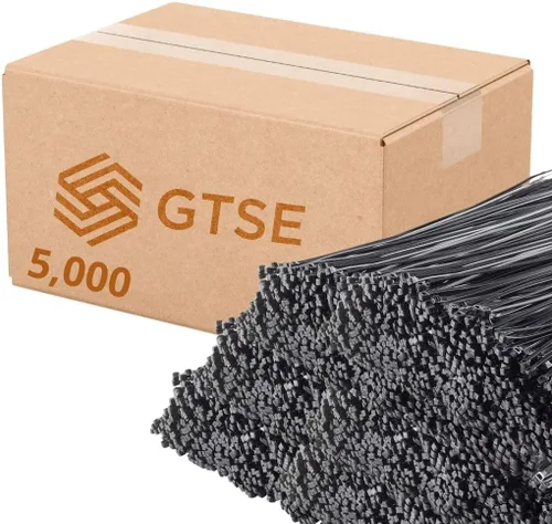Miniatura 66 de GTSE - Paquete de 100 bridas con cremallera de 20.3 cm, color plateado/gris, 8.06 kg de resistencia, bridas de nailon grises resistentes a los rayos