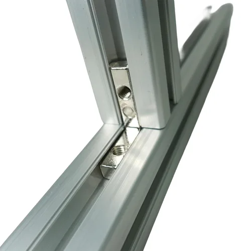 Miniatura 6 de SANTIE Perfiles de aluminio de ranura en T de 1.181 in x 1.181 in con ranura en T de 0.315 in corte a longitud 1.969 in, perfil de extrusión