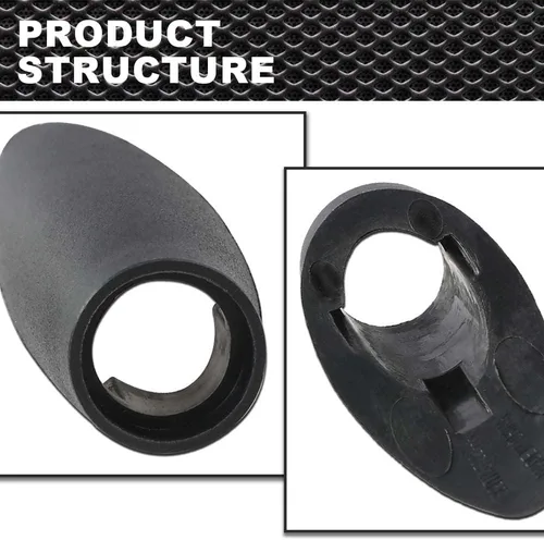 Miniatura 5 de CROSSDESIGN Bisel de base de montaje de antena de radio compatible con Dodge Ram 1994-2002 1500 2500 3500 56043018