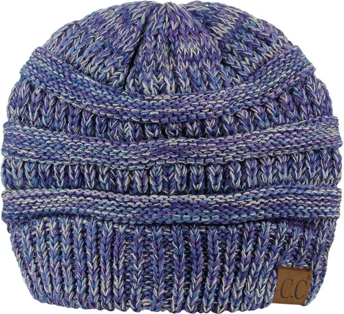Miniatura 414 de C.C Trendy Warm Chunky Soft Stretch Cable Knit Beanie