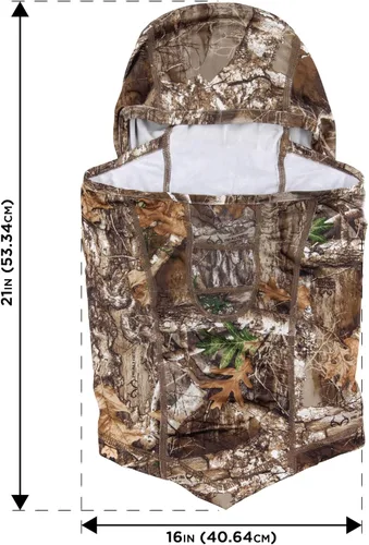 Miniatura 2 de Allen Company Vanish Stretch Fit Camouflage Balaclava, Camo Hunting Face Cover