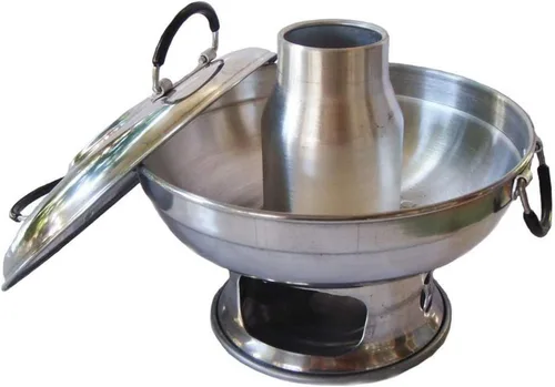 Miniatura 4 de Olla caliente tailandesa de aluminio Tom Yum Cuenco 22 Cm.