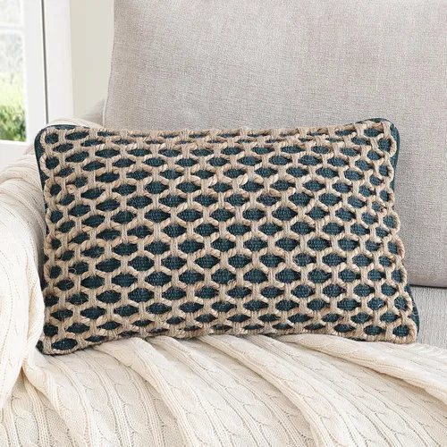 Miniatura 29 de Boho Living Jada Cojín Decorativo, Incluye Acento, Diseño Tejido Premium, Decoración de Sala de Estar, (1) Funda de Cojín de 20" x 20" con Relleno