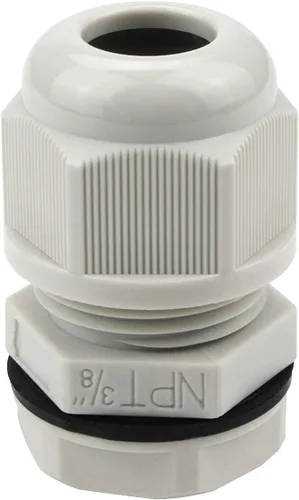 Miniatura 16 de Surtido de prensaestopas de nailon IP68, impermeable, con certificación UL y compatible con RoHS, 20 piezas, alivio de tensión de cable de 1/4 Negro