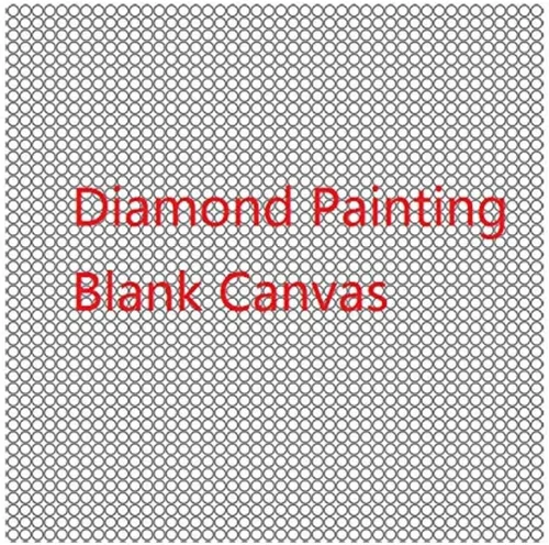Miniatura 5 de 5 unids/lote 7.9x7.9 in lienzo de pintura de diamante con pegamento - redondo/cuadrado lienzo de rejilla en blanco para arte personalizado Lienzo