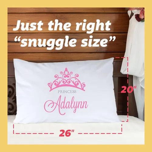 Miniatura 6 de Pattern Pop - Funda de almohada de princesa con texto personalizado - Fundas de almohada decorativas para cama - Decoración personalizada