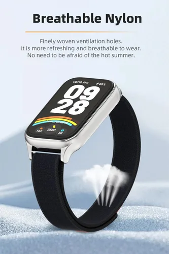 Miniatura 4 de Correa de repuesto de nailon para reloj, accesorios de pulsera inteligente para Amazfit 7 Fit Band