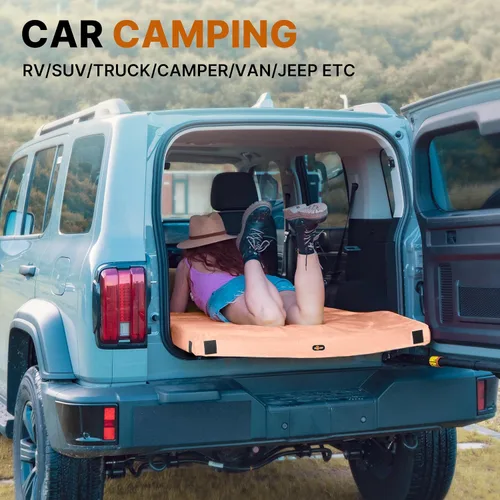 Miniatura 7 de Gaialoop Colchón de futón enrollable Glamping de espuma viscoelástica, cama japonesa para el suelo, colchón de campamento, colchoneta para dormir