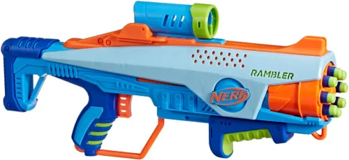 Miniatura 2 de Elite Junior Rookie Pack, lanzador de espuma de juguete fácil de jugar, 32 dardos Nerf Elite, 4 objetivos, Nerf Blasters para juegos al aire libre