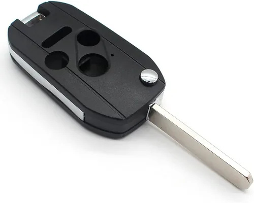 Miniatura 3 de Funda para llaves de coche con 4 botones, plegable y compatible con Honda Civic Accord CRV Fit Pilot