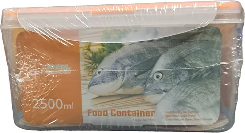Miniatura 3 de Uniware 3pc microondas seguro grande rectángulo hermético recipiente de alimentos con silicona 400,1200, 84.5 fl oz [7503]