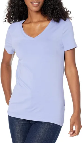 Miniatura 2 de Tienda Essentials Women's Classic-Fit Short-Sleeve V-Neck T-Shirt, (Available in Plus Size), Multipacks