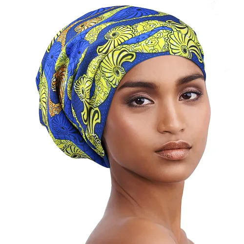 Miniatura 16 de Alnorm - Gorro con forro de satén y suave banda elástica para hombres y mujeres, talla única Se ajusta a la mayoría