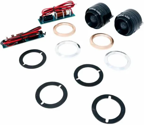 Miniatura 7 de Diamond Audio M1SRT Motorsport - Tweeter de cúpula de titanio con bocina de compresión de 1 pulgada