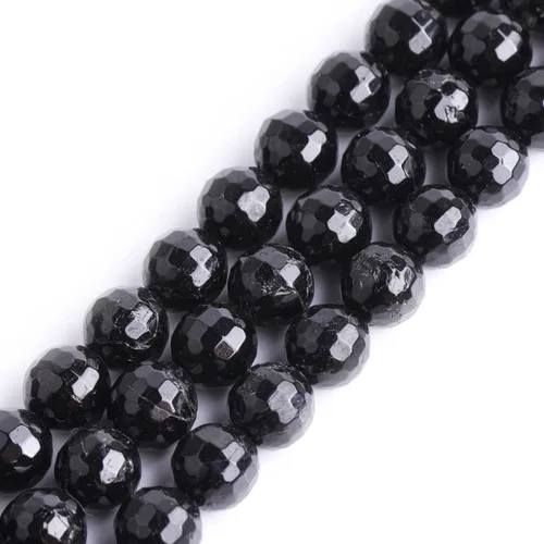 Miniatura 68 de GEM-Inside - Cuentas sueltas de cornalina roja naranja facetada de 0.236 pulgadas (0.236 in), cuentas de energía natural para hacer joyas, redondas