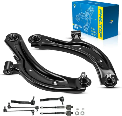 Miniatura 89 de PHILTOP Kit de suspensión delantera de 10 piezas, brazos de control inferiores con juntas de bola, eslabones de extremo de barra estabilizadora