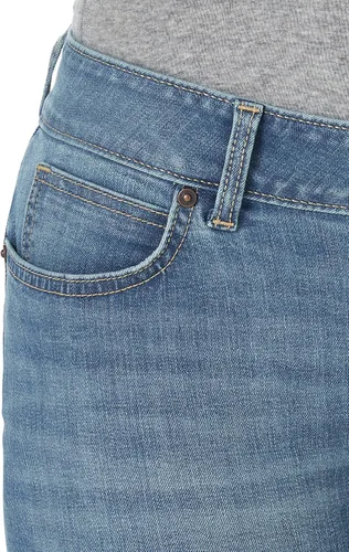 Miniatura 4 de Wrangler Aura - Mezclilla elástica de tiro regular con bolsillo bordado para mujer