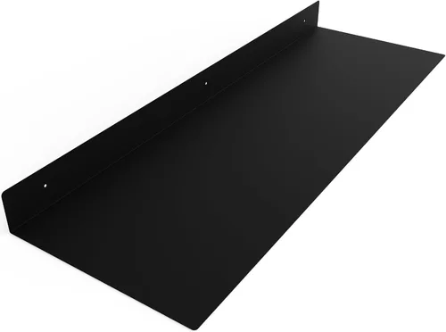 Miniatura 14 de Estante Flotante Lineal Hecho en EE.UU. - Acero Forjado Fabricado en EE.UU. - Estante Industrial de Metal de Servicio Pesado Montado en Pared