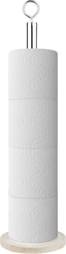 Miniatura 10 de Creative Scents Juego de accesorios de baño rústico de lujo completo - Set de 4 piezas de dispensador de jabón beige para baño incluye: dispensador