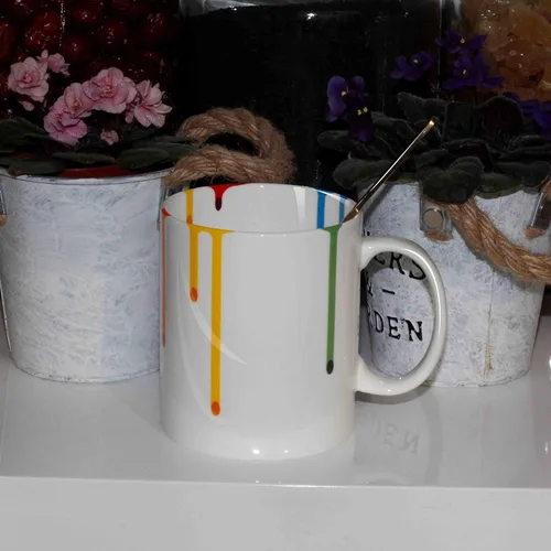 Miniatura 3 de Taza de artistas novedosos para amantes del arte, regalos de artista para mujeres, taza de graduación para amantes de la pintura, amigos, hermana