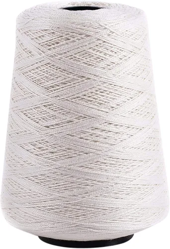 Miniatura 25 de Silk City Fibers, 5/2 Perle Mercerized Cotton Weaving Yarn pino