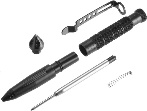 Miniatura 4 de Recambios para bolígrafos, 3.9 pulgadas de tinta negra, repuesto de tinta de repuesto para bolígrafo Parker Pen táctico (paquete de 10)