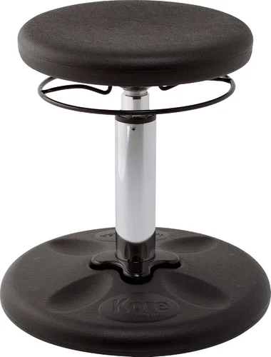 Miniatura 11 de Kore - Silla de altura ajustable, asiento activo para niños, adolescentes: Mejor que una pelota de equilibrio, asientos flexibles para aula. Verde