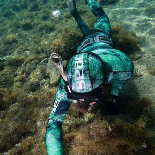 Miniatura 5 de Seac Fantasma, pantalón de cintura alta en neopreno ultrastretch de 0.197 in para apnea y pesca submarina