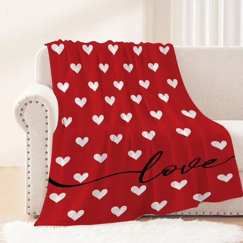 Miniatura 8 de Manta para bebé para el día de San Valentín, manta pequeña de gnomo rosa con corazón de amor, regalo para cuna, suave, acogedora, ligera, mullida