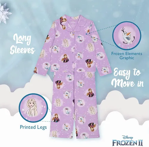 Miniatura 4 de Disney Pijama de algodón de temporada de Minnie y Mickey para niños