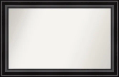 Miniatura 181 de Amanti Art Espejo personalizado, espejo de baño negro puente, espejo de pared o espejo de tocador de baño sobre el fregadero (26 x 26 pulgadas)