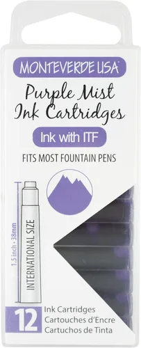 Miniatura 24 de Monteverde Cartucho de tinta (tamaño estándar), amatista