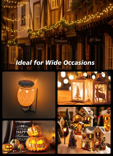 Miniatura 8 de Paquete de 25 bombillas LED de luz nocturna, bombillas LED de repuesto C7 irrompibles para luces de cadena, bombillas para lámpara de sal base E12