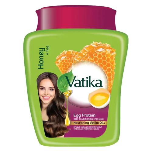 Miniatura 7 de Vatika Naturals Mascarilla capilar de aceite caliente, cactus y ajo y multivitamínico para seco, dañado, nutritivo y fortalecimiento, acondicionador
