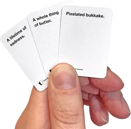 Miniatura 5 de Cards Against Humanity: Tiny Edition • Juego principal en miniatura con 600 cartas ridículamente pequeñas