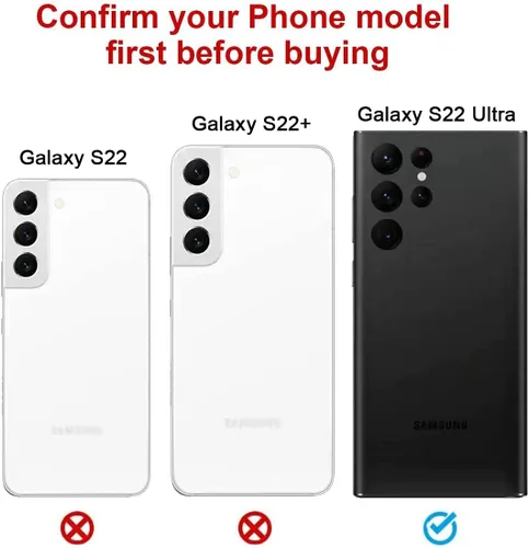 Miniatura 5 de Reemplazo de cristal trasero trasero para Samsung Galaxy S22 Ultra 6.8 pulgadas 5G con kit de herramientas de reparación y adhesivo preinstalado