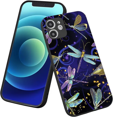 Miniatura 18 de Lily - Funda para iPhone 13, diseño de lirio con purpurina para niñas y mujeres, con TPU suave para iPhone 13 de 6.1 pulgadas