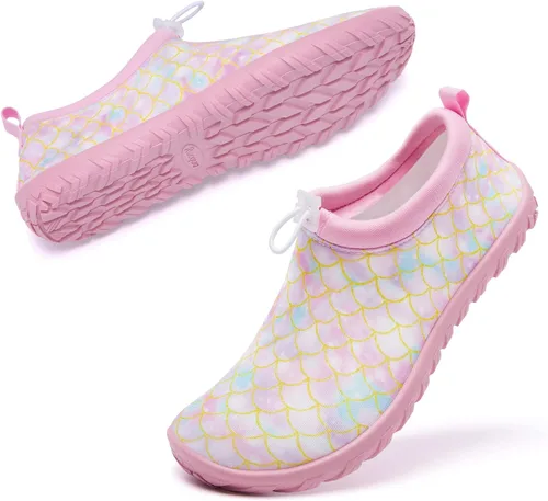 Miniatura 2 de Racqua Boys Girls Kids Water Shoes Swim Shoes Quick Dry Aqua Shoes for Beach Pool (LittleBig Kid)