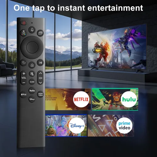 Miniatura 6 de Paquete de 2: reemplazo remoto por voz para control remoto Samsung-TV, compatible con todos los televisores inteligentes Samsung Frame Neo QLED UHD