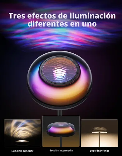 Miniatura 8 de Govee Uplighter - Lámpara de pie para sala de estar, proyector de ondulación RGBIC, lámpara de pie para dormitorio, compatible con SmartThings