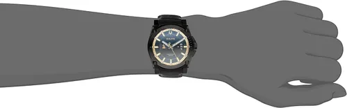 Miniatura 2 de Bulova 98B293 Grammy - Reloj analógico de cuarzo negro para hombre, Negro -, Cronógrafo
