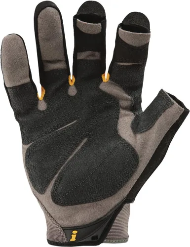Miniatura 2 de Ironclad Framer; guantes de trabajo de carpintero, destreza de dedo abierto, ajuste de rendimiento, duradero, lavable a máquina, FUG-05-XL