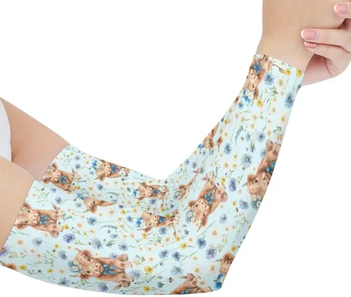Miniatura 2 de Binienty Mangas de protección solar UV para mujeres y hombres, mangas deportivas refrescantes para golf, correr, ciclismo, senderismo