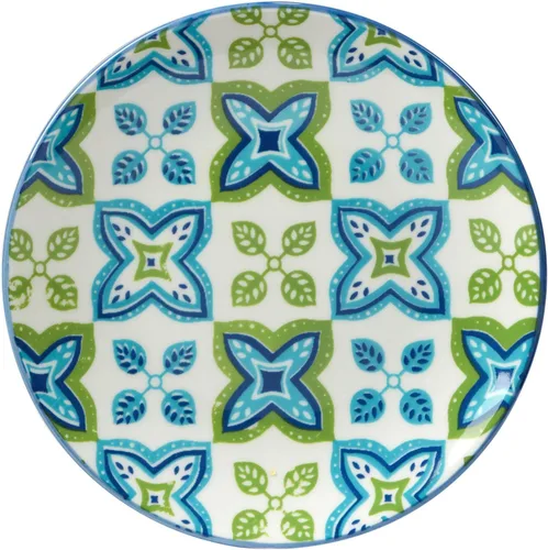 Miniatura 2 de Certified International Damask Floral - Platos de canapé/almuerzo de 6 pulgadas, diseños surtidos, multicolor, grande, juego de 6